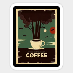 Coffee Cup - The Perfect Addition to Your Home Decor Sticker